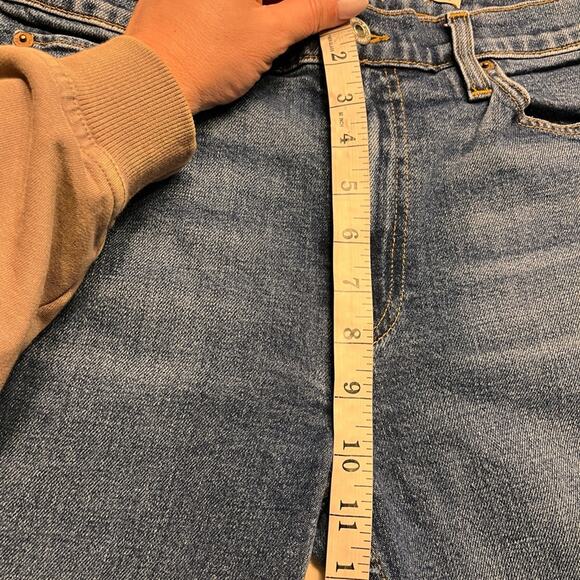 Re/Done Mid Rise Kick Flare Stretch Size 30 - Picture 11 of 12